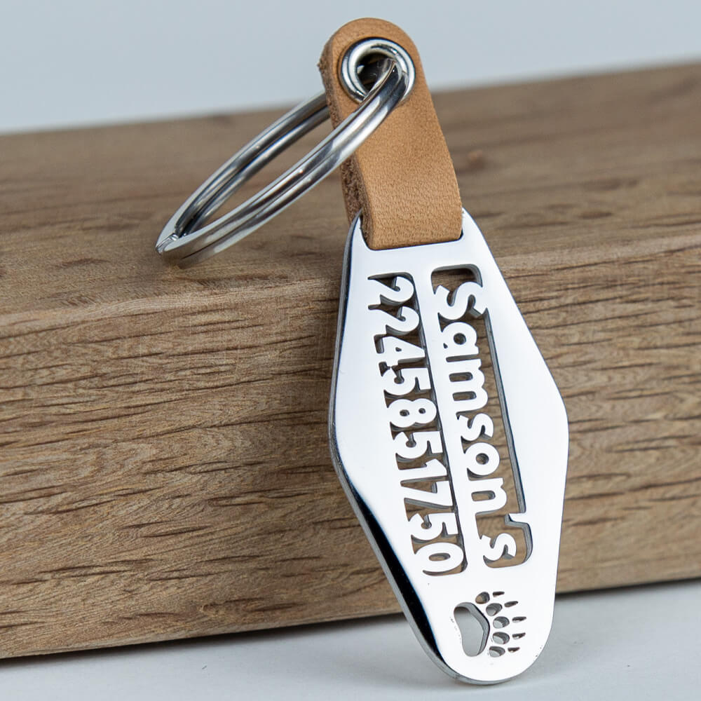 Openwork Personalized Keychains
