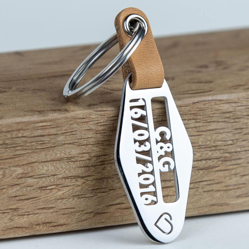 Openwork Personalized Keychains