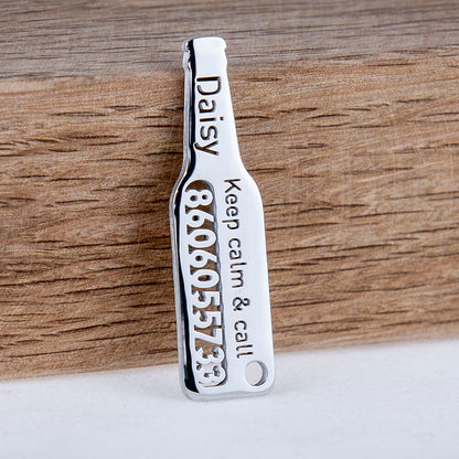 Beer bottle hollow Tags